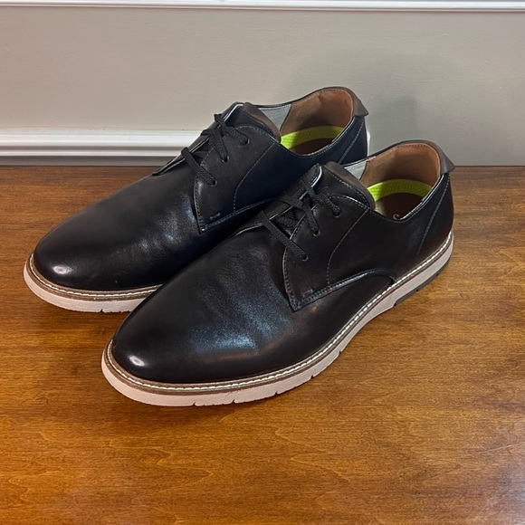 Florsheim Vibe Men’s Plain Toe Black Leather Oxford Size 12 Wide main image 10